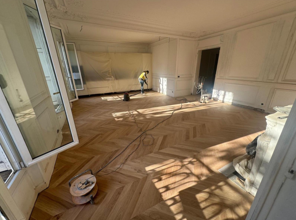 Projet Haussmann - Rénovation complète d'un appartement de 188m2.
