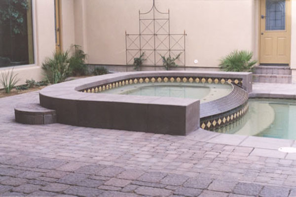 Inspiration for a lap hot tub remodel in Phoenix