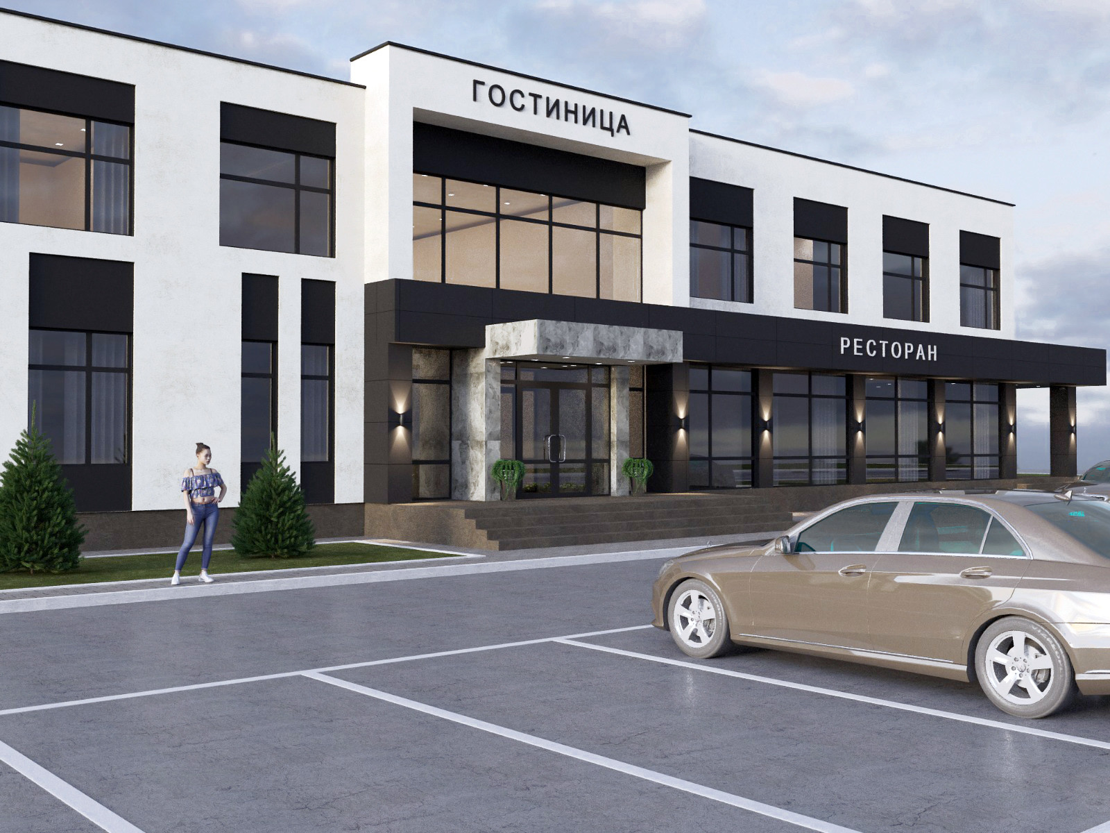 Проект гостиницы по пр. Северный в г. Оренбурге