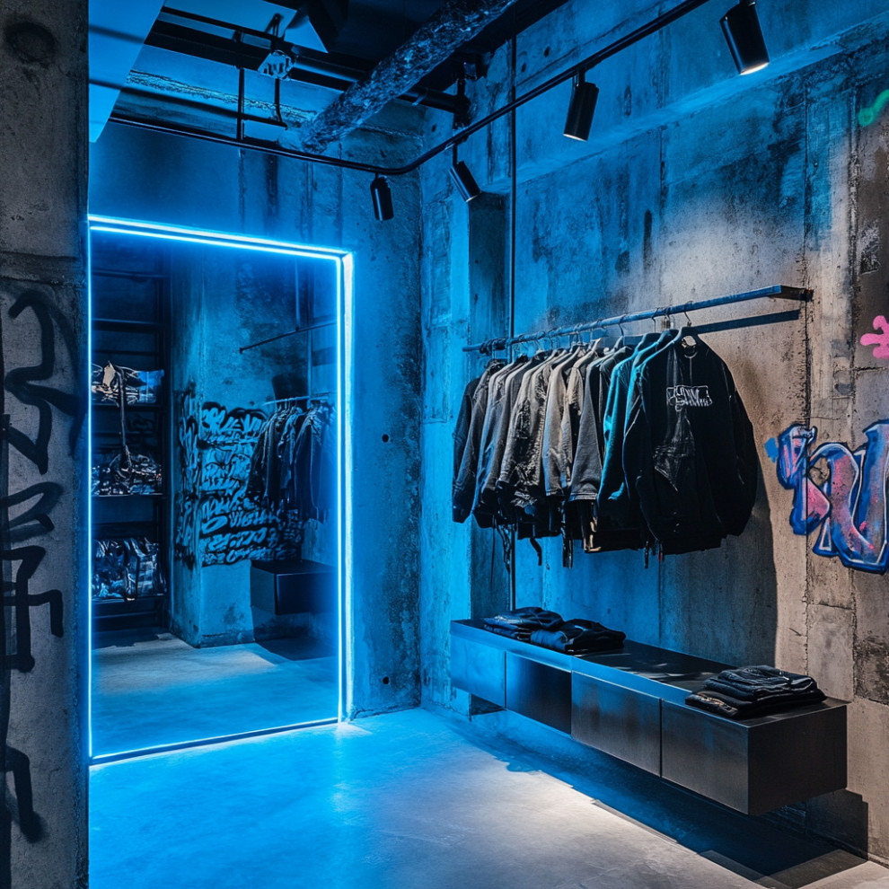 Индустриальный Дизайн Магазина ZNY