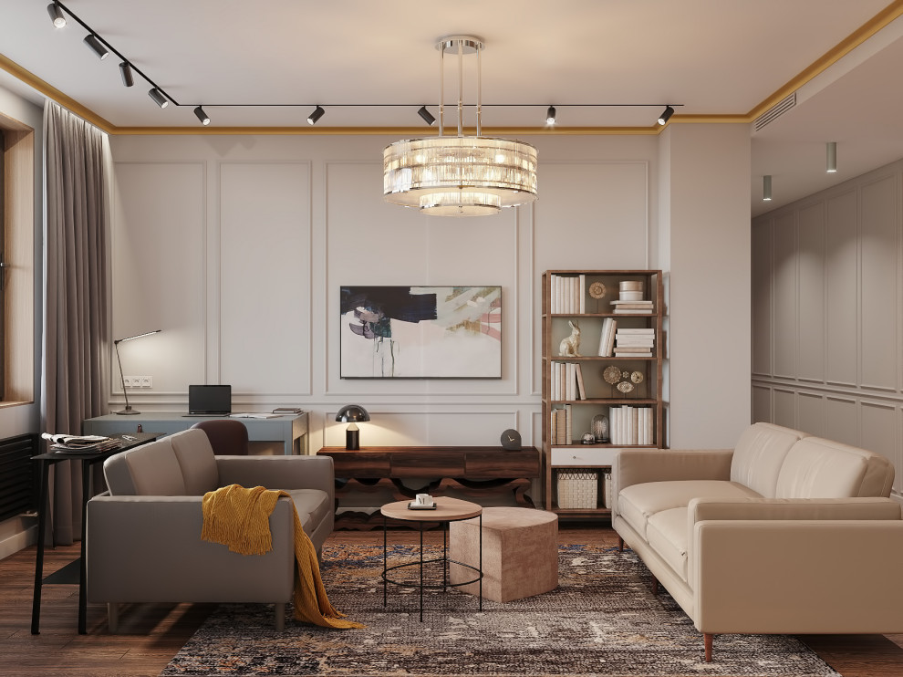 Кухня-гостиная проект "Вкус инжира"