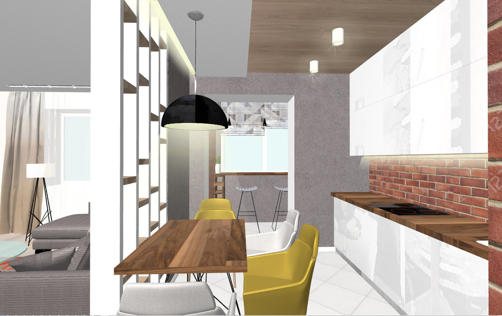 Двухэтажная квартира в Подмосковье