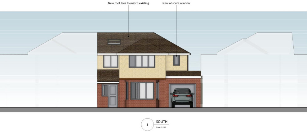 Demolition, construction and extension