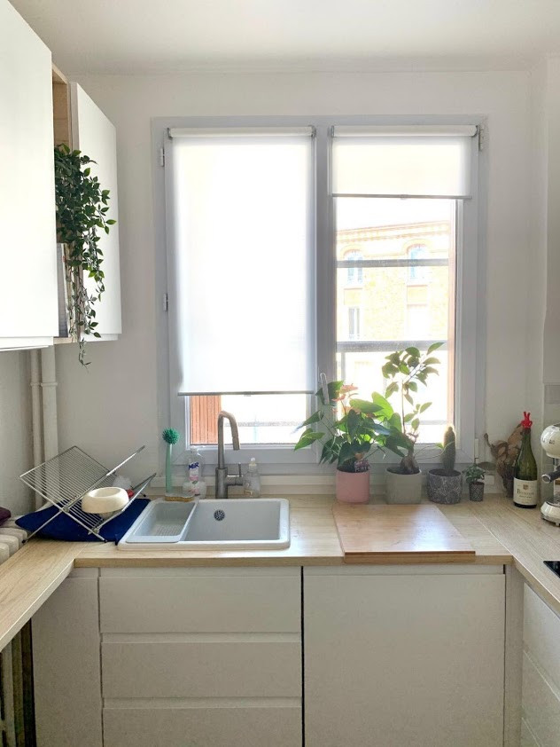 CUISINE: rénovation complète de cette pièce de 9m2