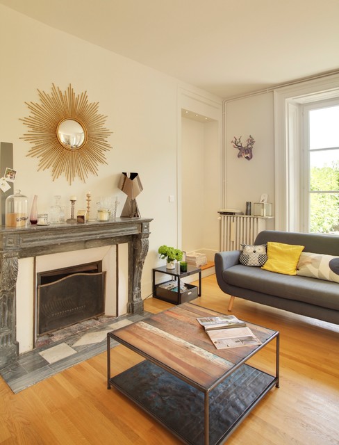 Appartement J contemporary-vardagsrum