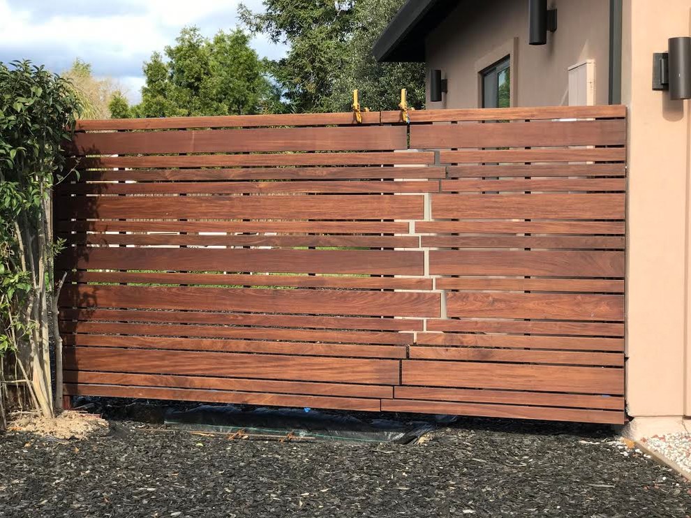 Wood Outdoor Gate
