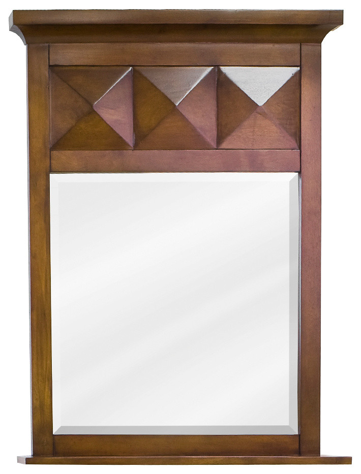 Lyn Design MIR082 Wood Mirror