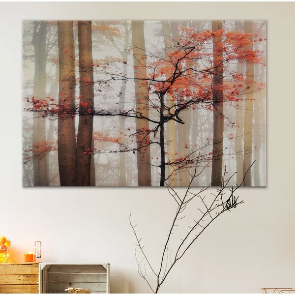 "Linen Landscape" Artwork above Fireplace