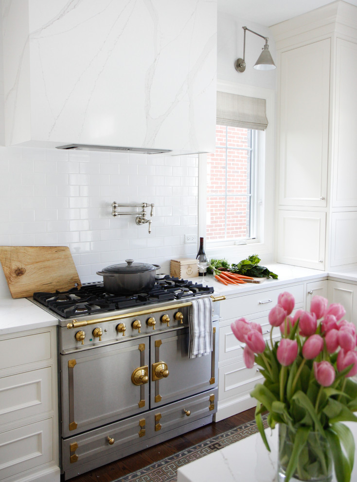 Kitchen - transitional kitchen idea in Chicago