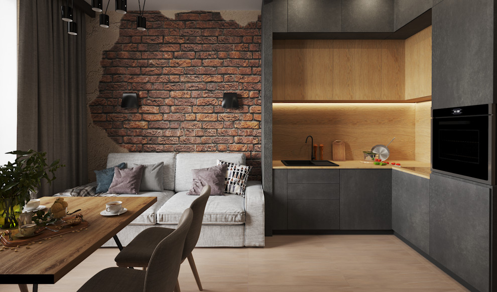 Немного лофта в городской квартире