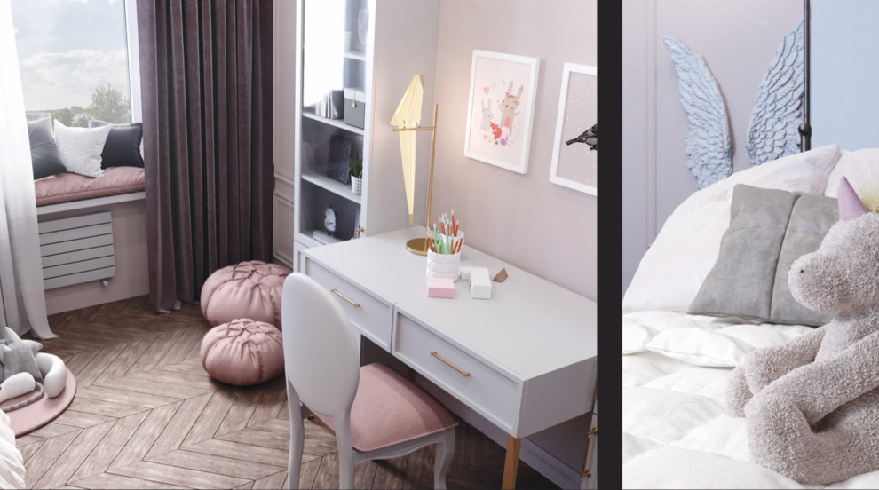 дизайн проект квартиры для семи из трех человек