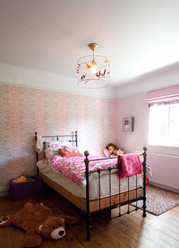 Inspiration for an eclectic kids' room in Kent.