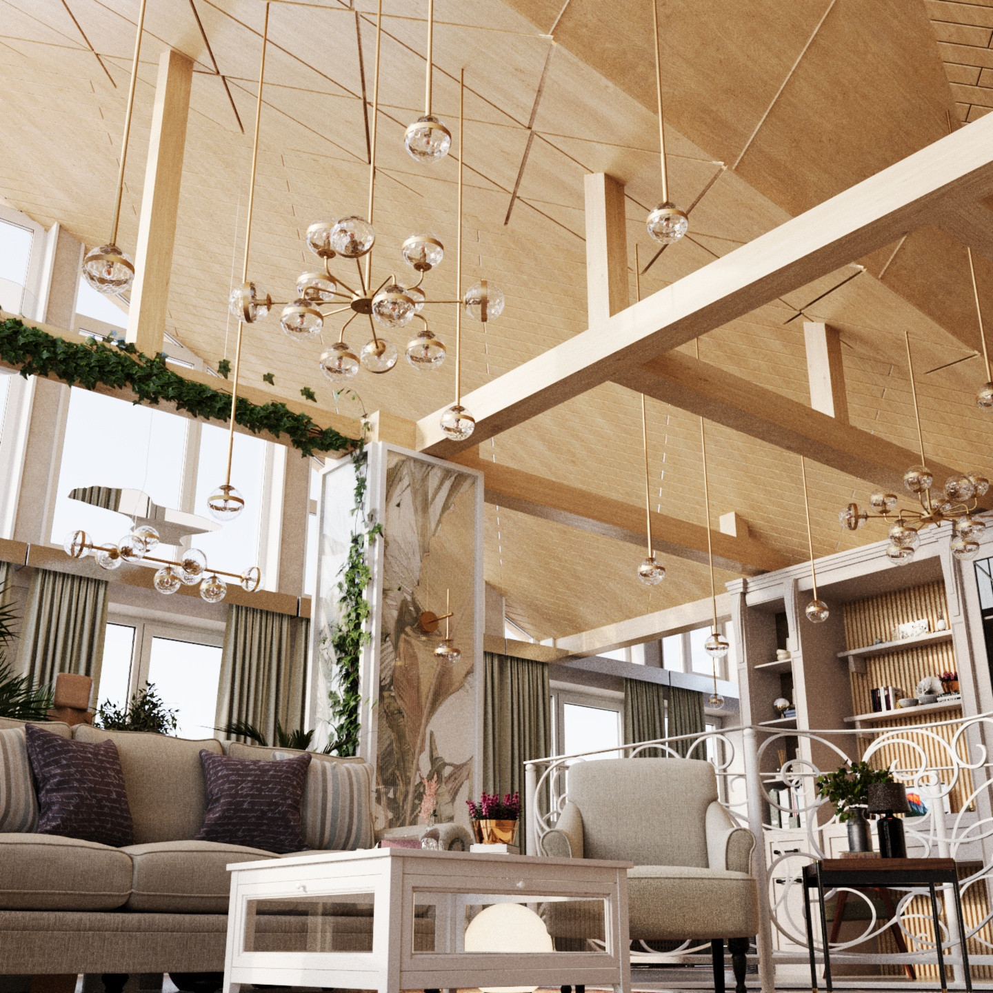 Дизайн проект частного дома в классической стиле