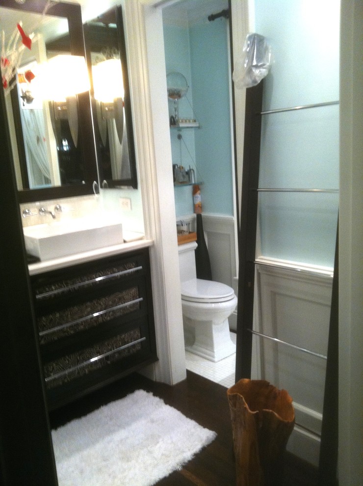 Transitional bathroom photo in Boston