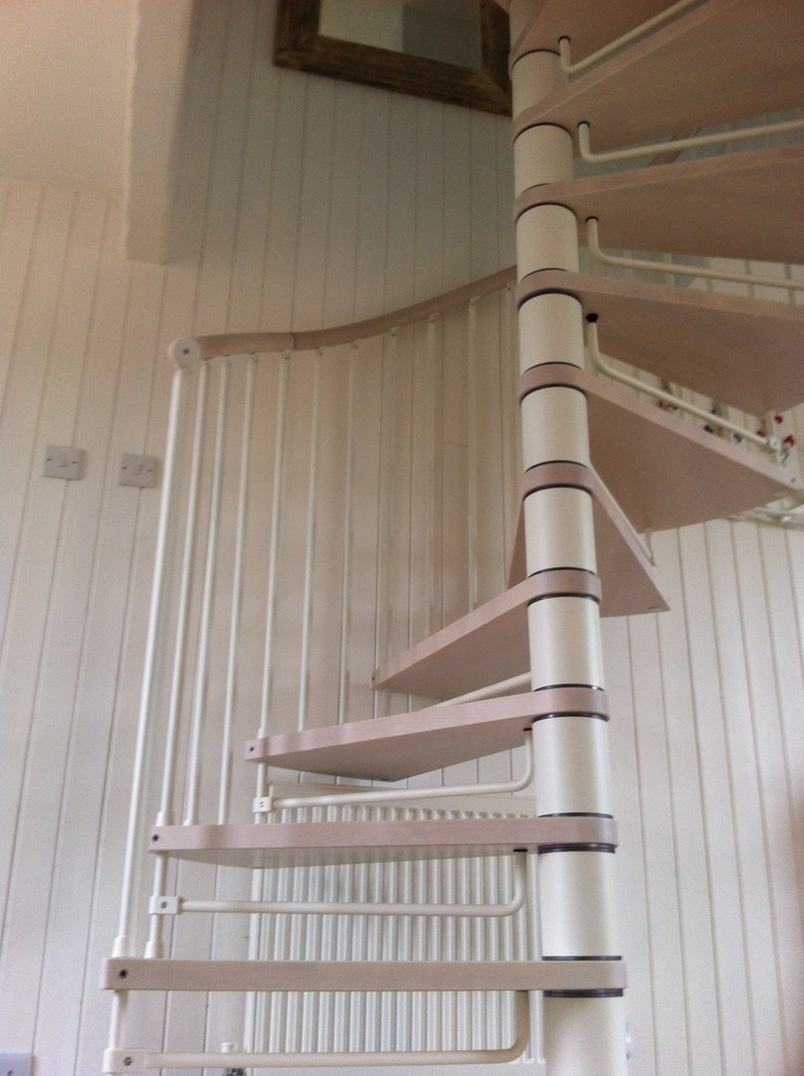 This is an example of a beach style staircase in Sussex.