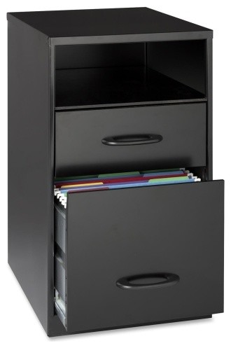 Lorell Soho 2 Drawer Organizer 18 Contemporary Filing Cabinets Lorell Soho 2 Drawer Organizer 18