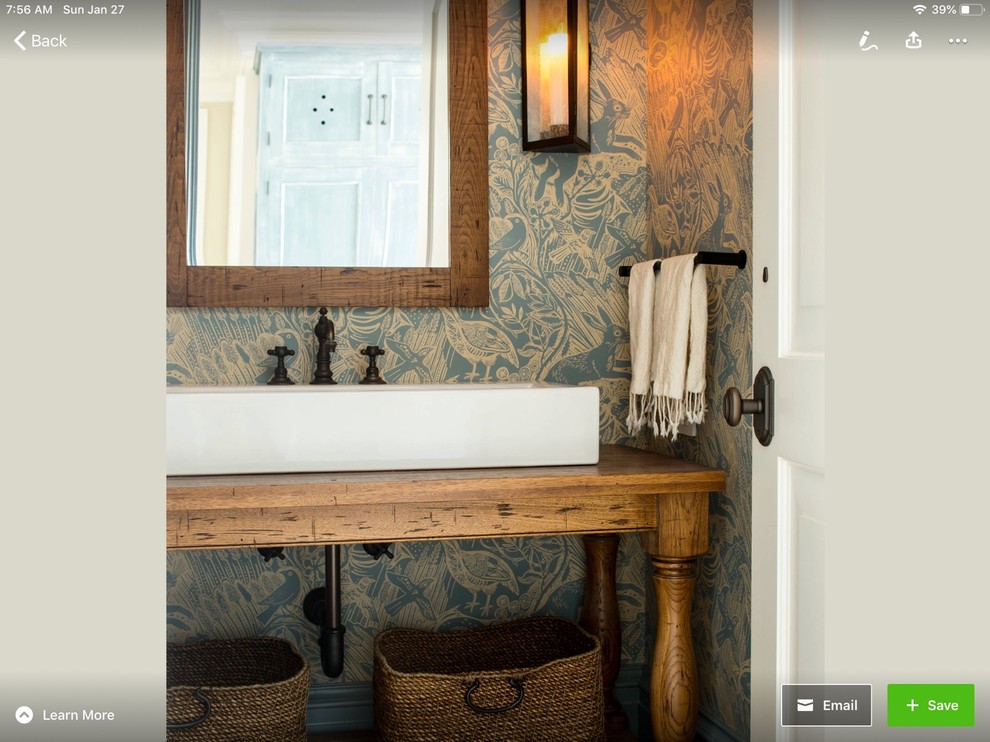 powder room design phase