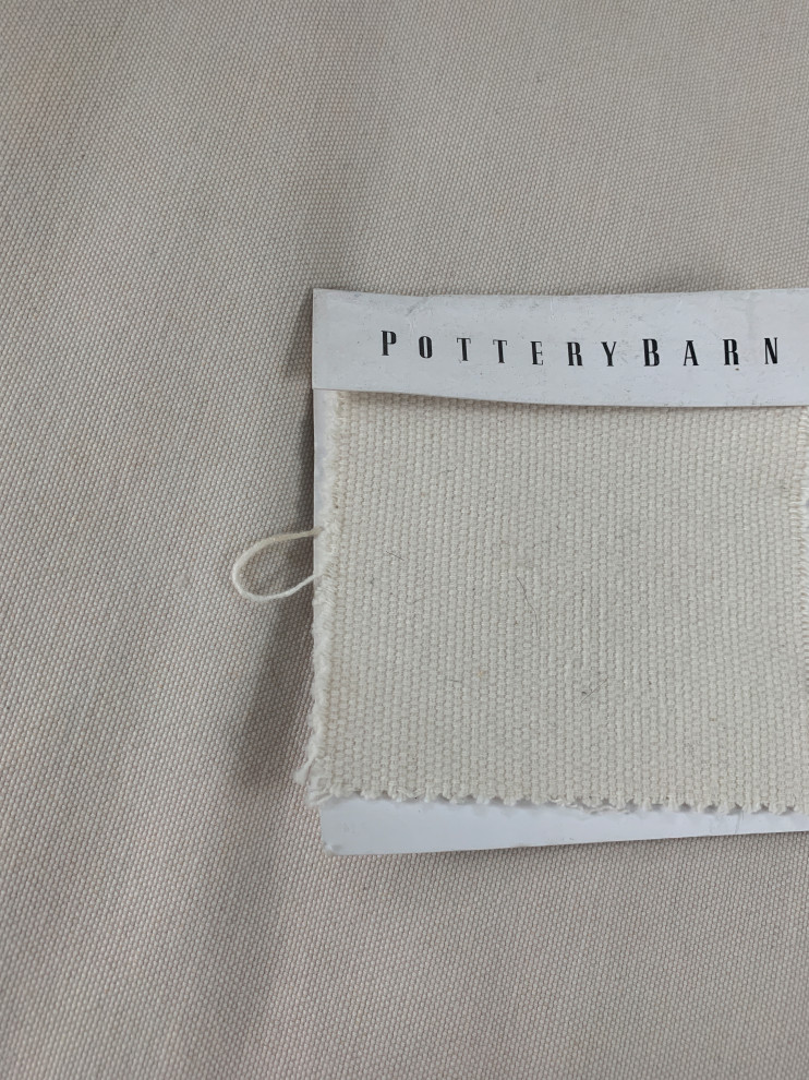 Pottery Barn twill, canvas or denim fabric