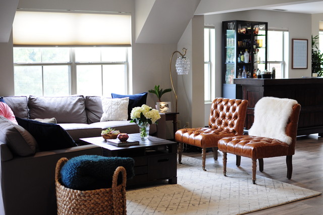 Victorian Gate modern-living-room