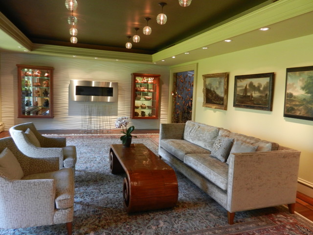 CEILING DESIGNS - Contemporary - Living Room - New York - by Pyramid