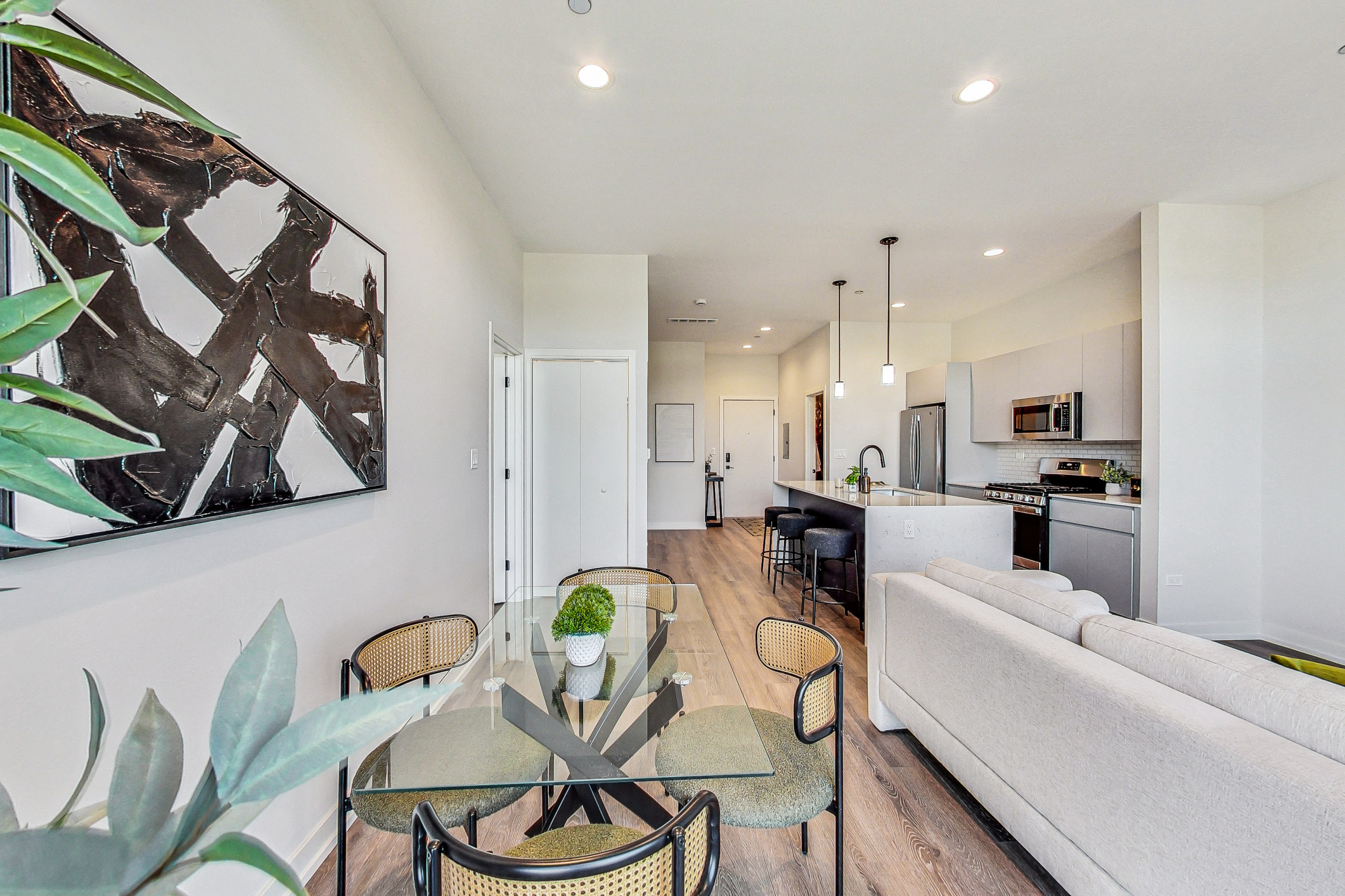 Low Line Commons Phase 2 | Model Unit 408 Staging | Residential Development