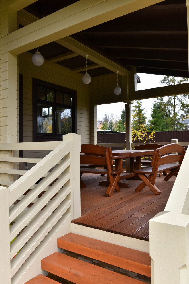 Терраса и дом