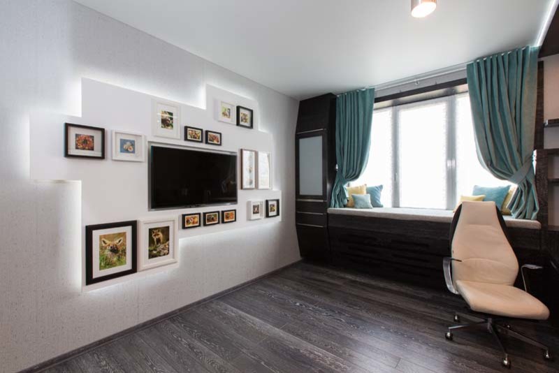 Квартира в современном стиле для молодого человека