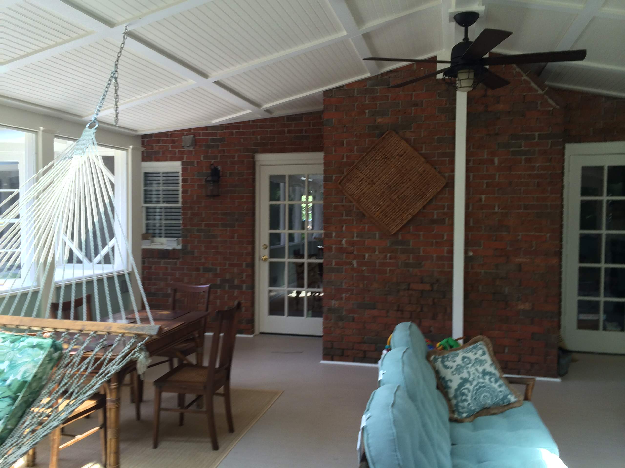 Second Story Screened In Porch