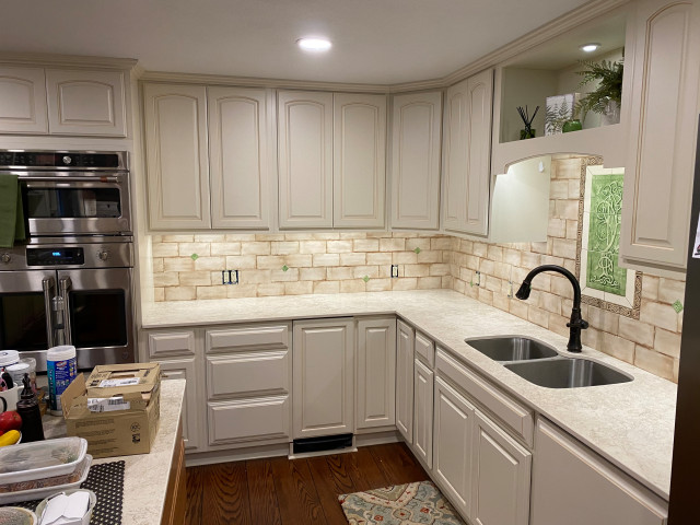 Custom Handmade Tile Installation kitchen