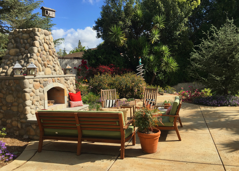 Mountain style patio photo in San Diego