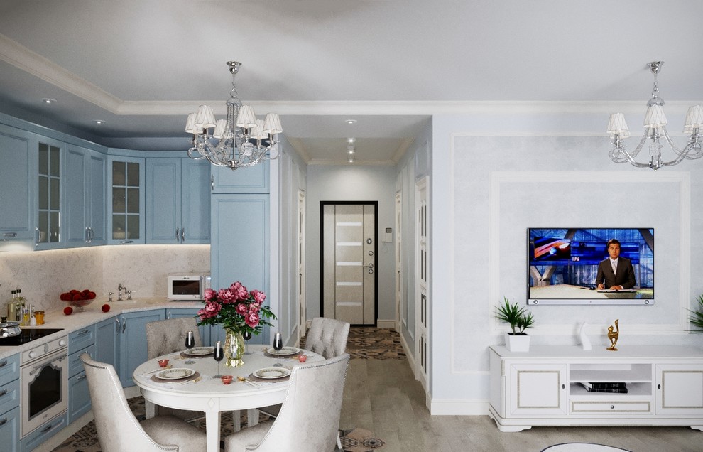 Дизайн-проект интерьера квартиры в ЖК "Тринити"