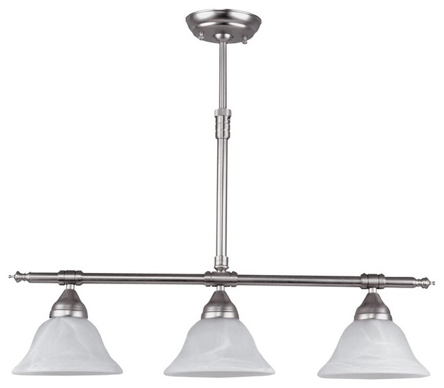 3Light Kitchen Island Pendant Contemporary Kitchen Island Lighting