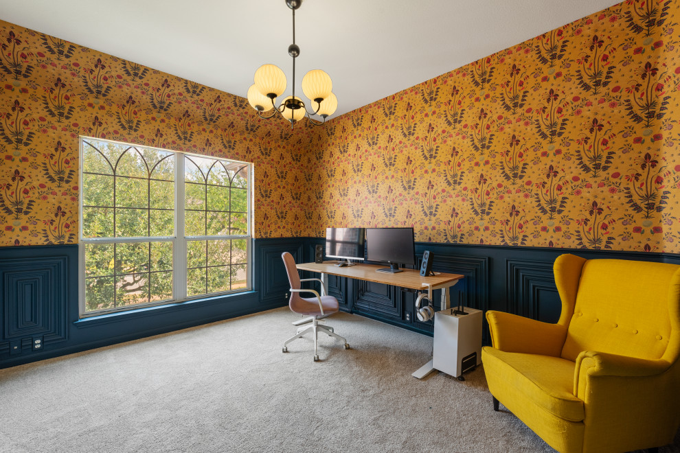 Poppy Powder Bathroom & Honeycomb Office