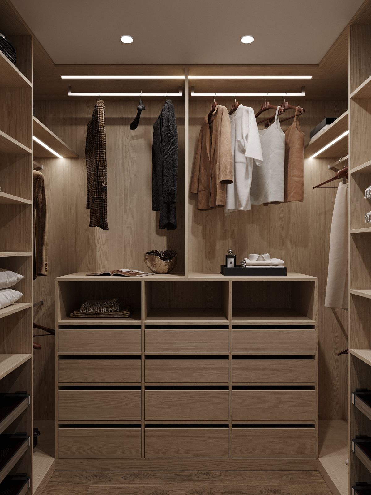 ЖК «Ultra City», квартира в стиле современный минимализм в теплой светлой гамме