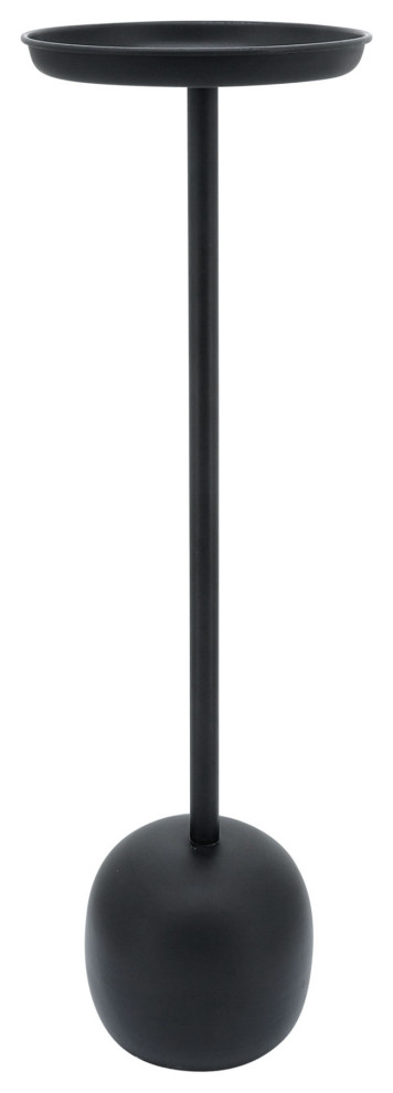 Sagebrook Home Contemporary Metal Drink Table With Black Finish 17022 ...