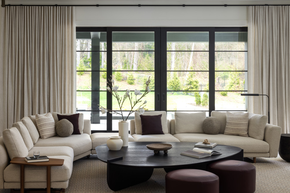 Potomac New Build - Modern - Living Room - DC Metro - by Ella Scott ...