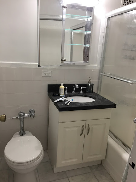 Tiny NYC Apartment Bathroom Renovation