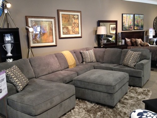 Family Room Seating My Husband Wants Brown Leather I Want Gray Fabric