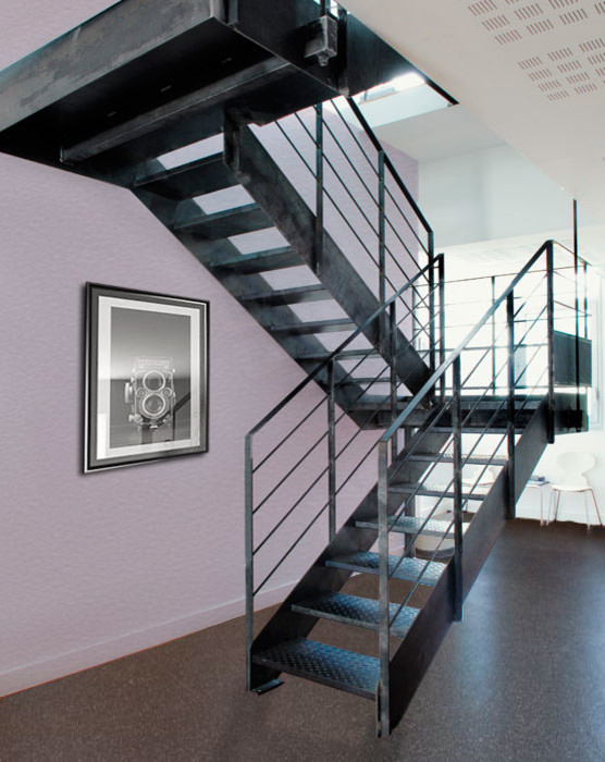 Лестницы в стиле лофт