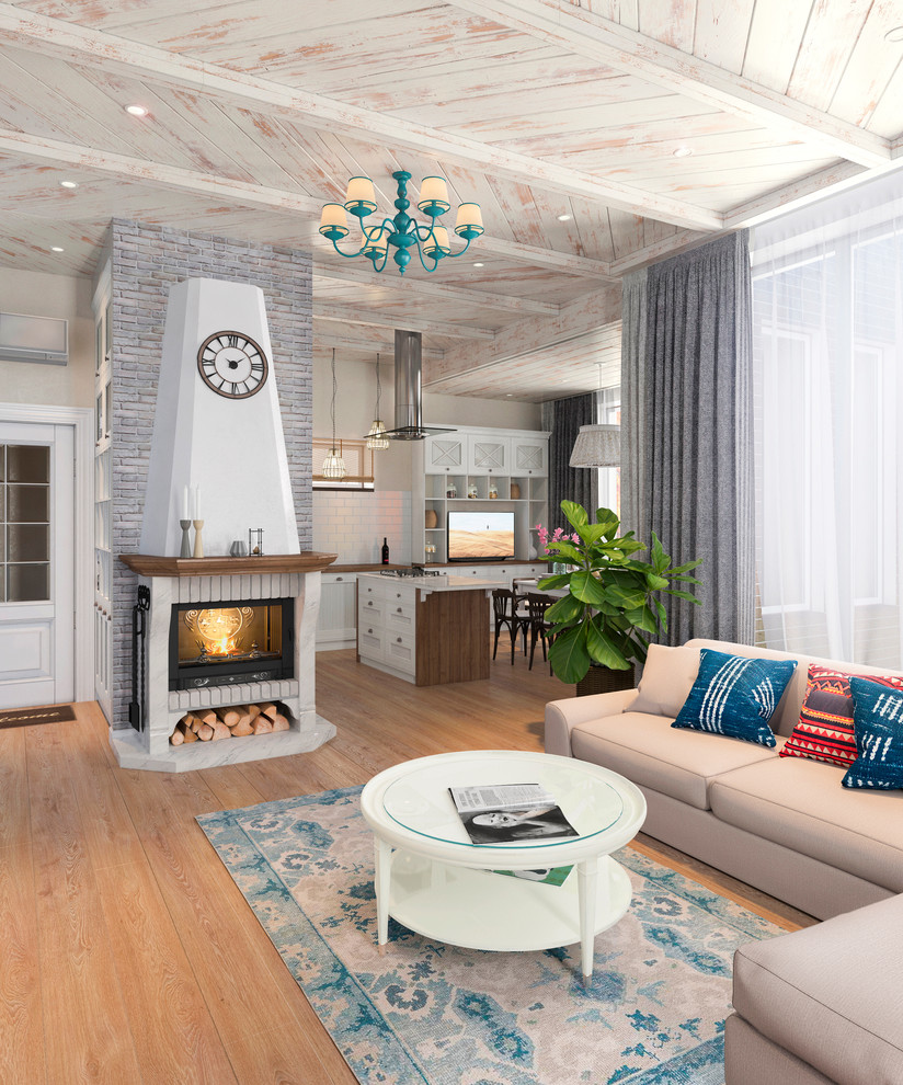 Дом в Петергофе - Скандинавия и Прованс