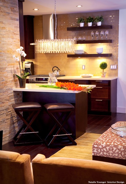 Intercontinental Influence transitional-kitchen