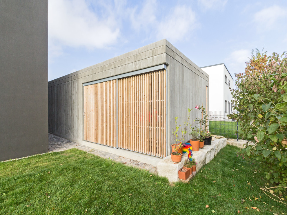 Modernes Gartenhaus in Stuttgart