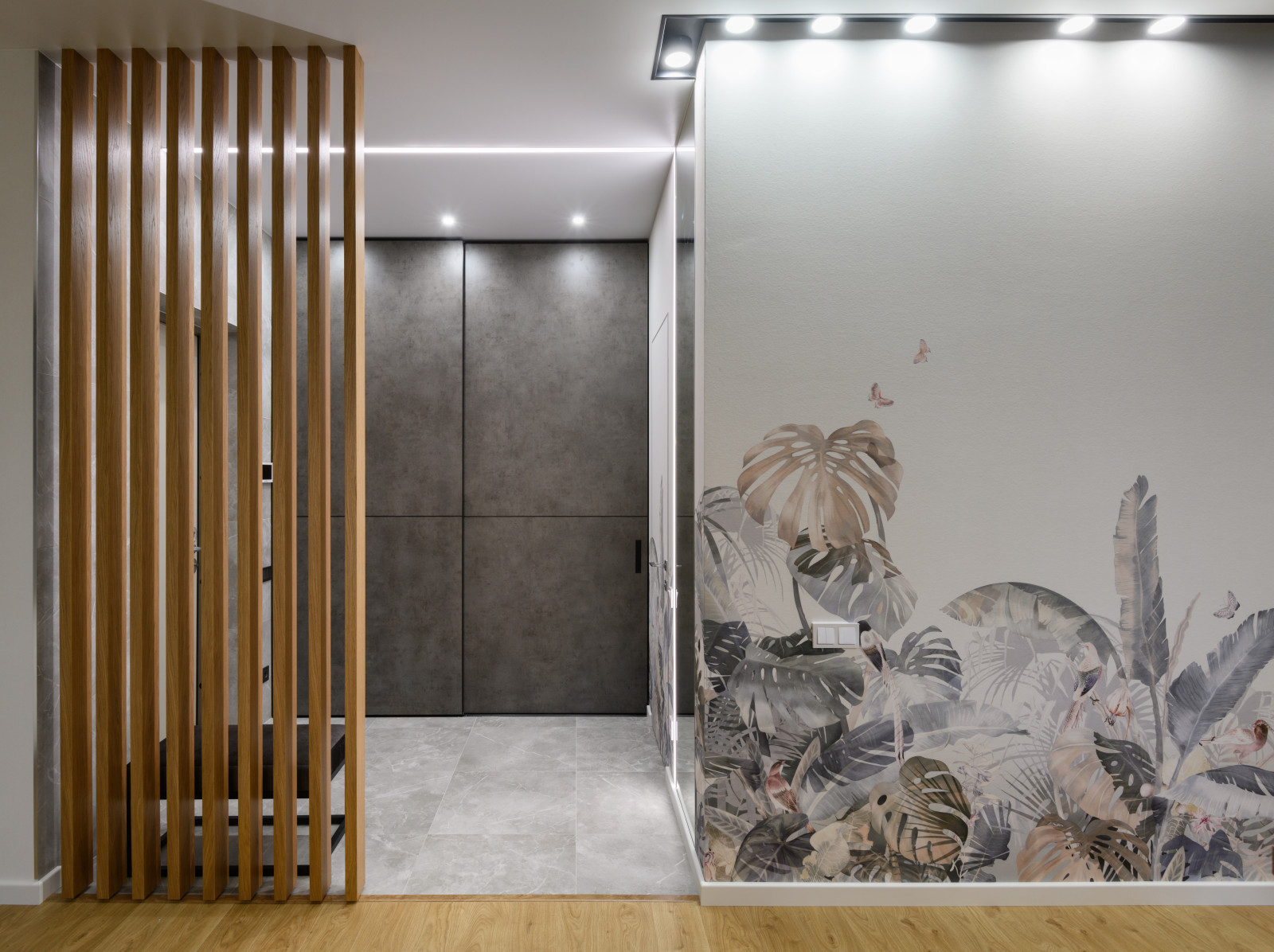 Просторная квартира с природными акцентами