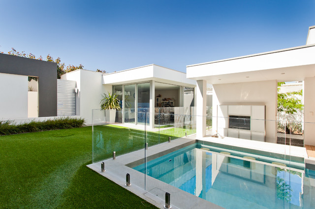 Exterior modern-haeuser