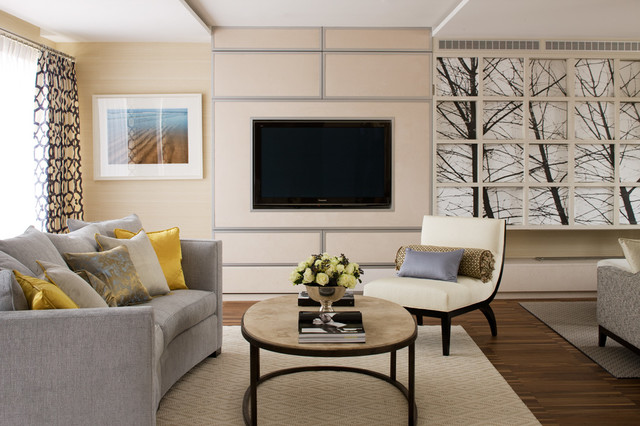 Cornwall Penthouse, Living Room transitional-living-room