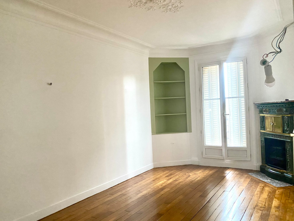 Rénovation appartement Haussmanien à Clichy