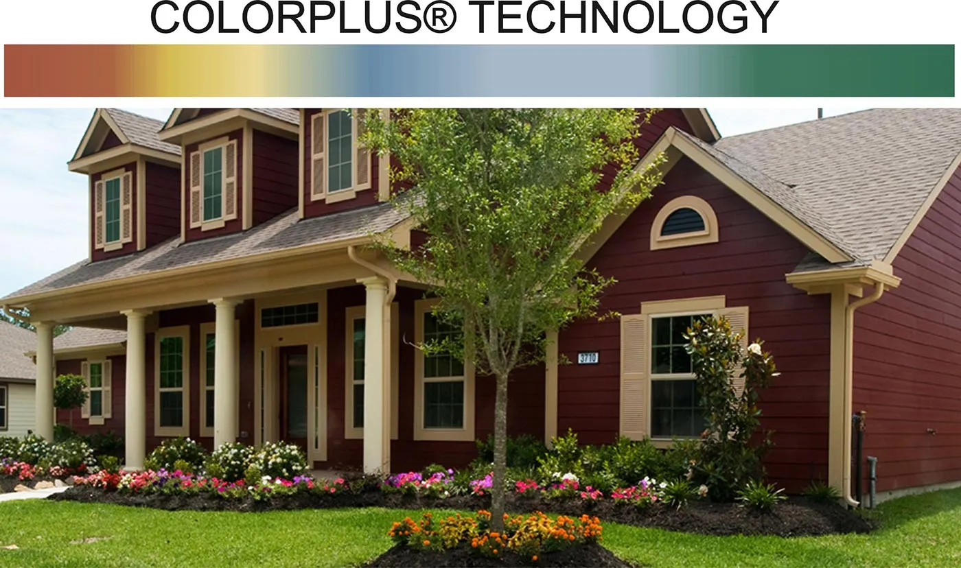 COLORPLUS® TECHNOLOGY: Make your house the talk of the block with color. For lasting color, only James Hardie’s exclusive ColorPlus® Technology provides color you can count on.