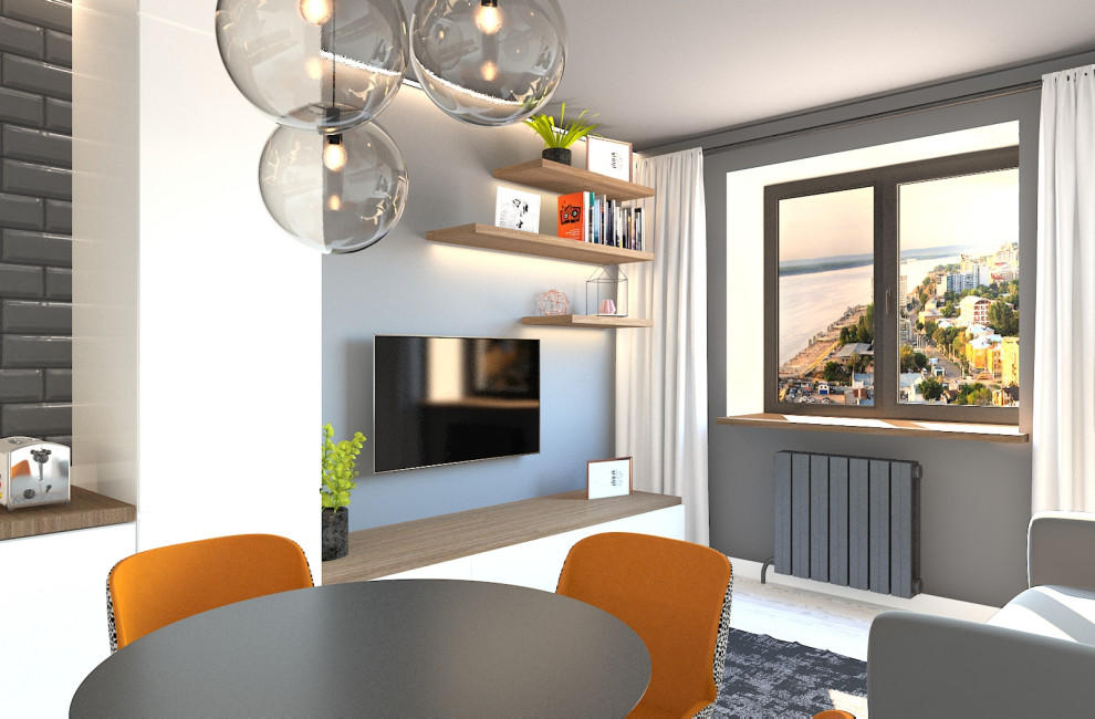 Кухня-гостиная