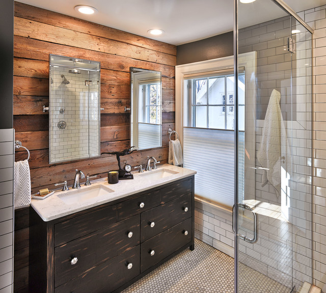 University Heights Rustic  Bathroom  Other by Vault 