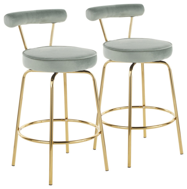 Sage Green Counter Stools